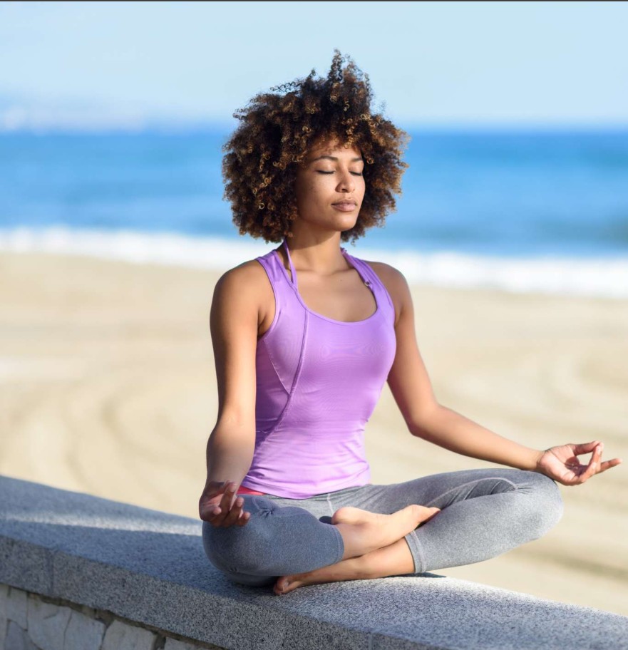 Woman in meditation — Holistic Life Programme